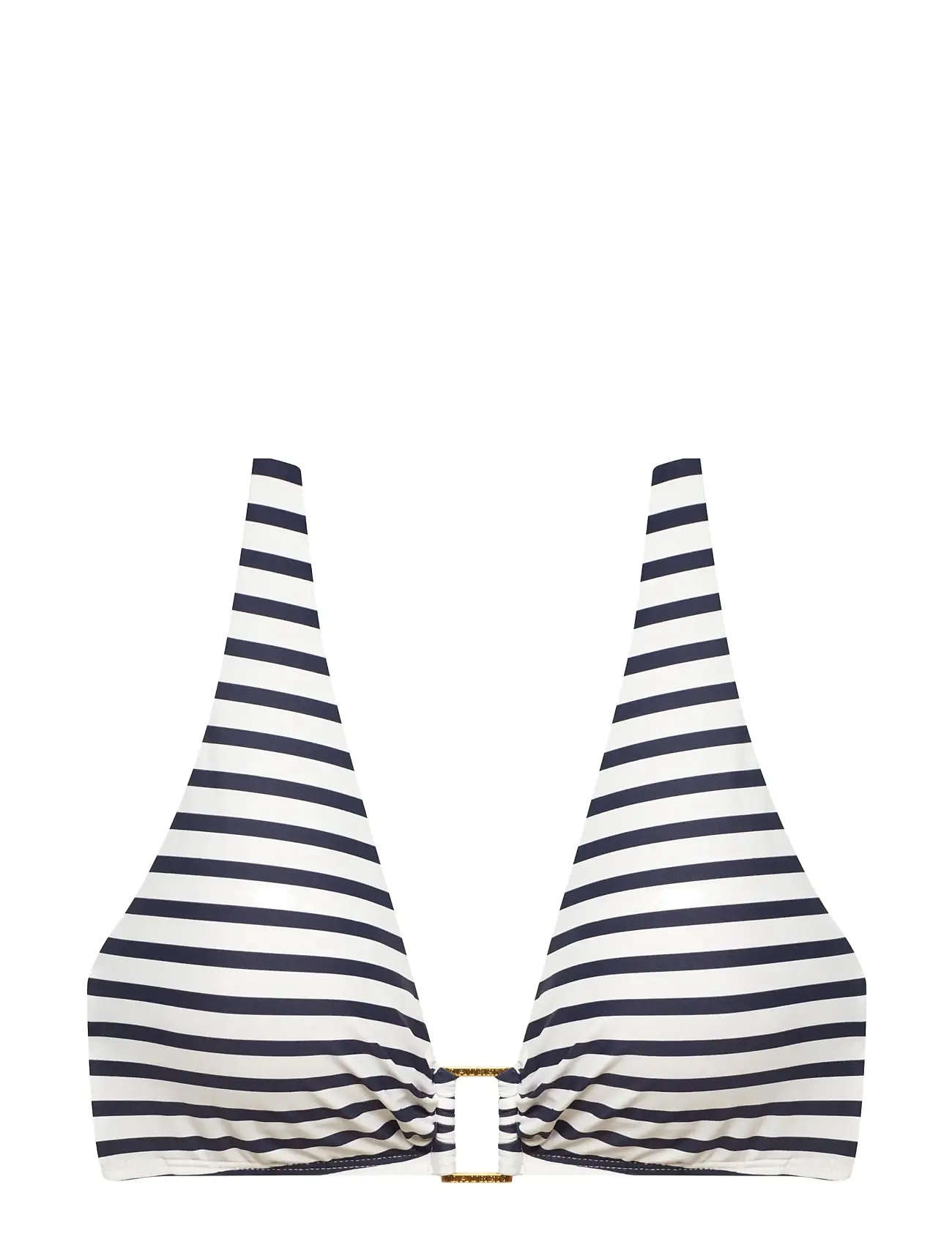 Lrl Lux Stripe Ring Ots Bra Swimwear Bikinis Bikini Tops Wired Bikinitops Multi/patterned Lauren Ralph Lauren Swimwear