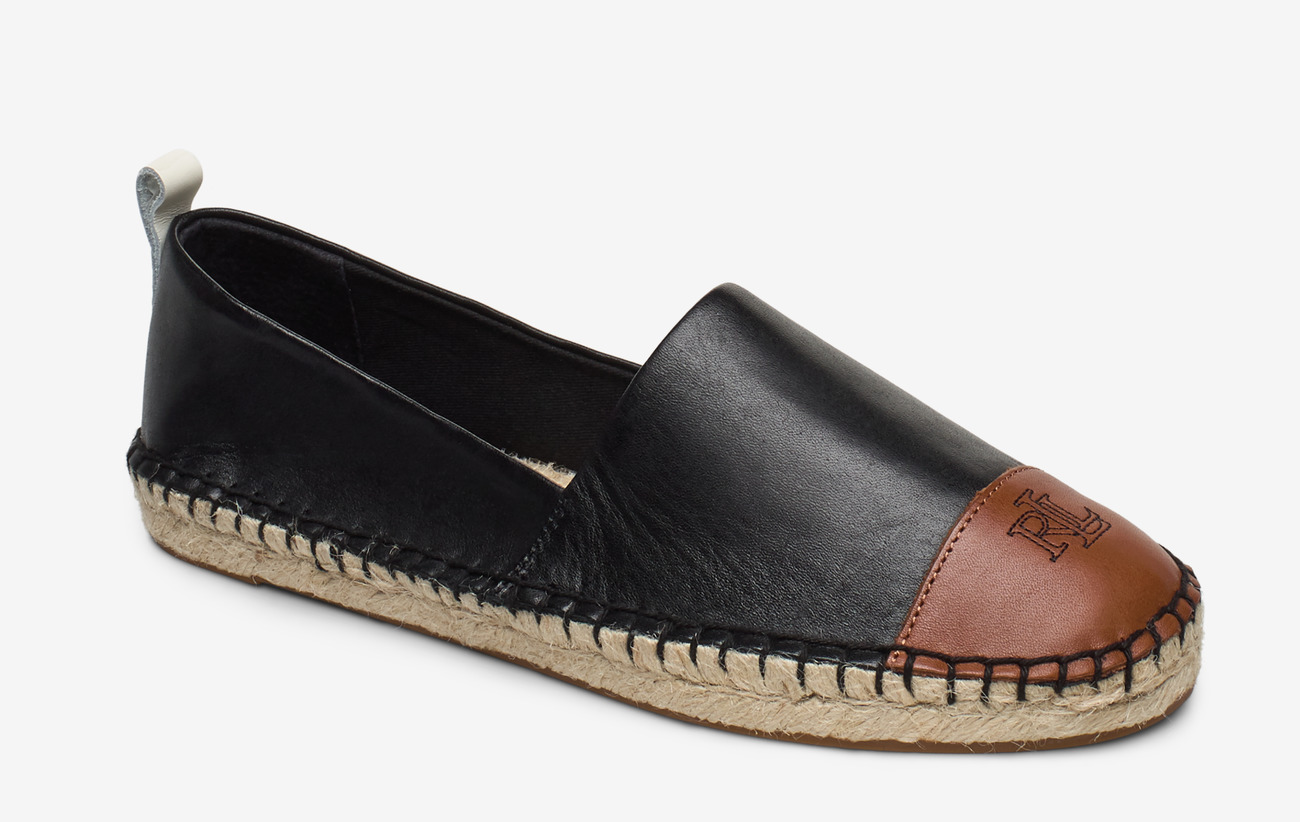 ralph lauren black espadrilles