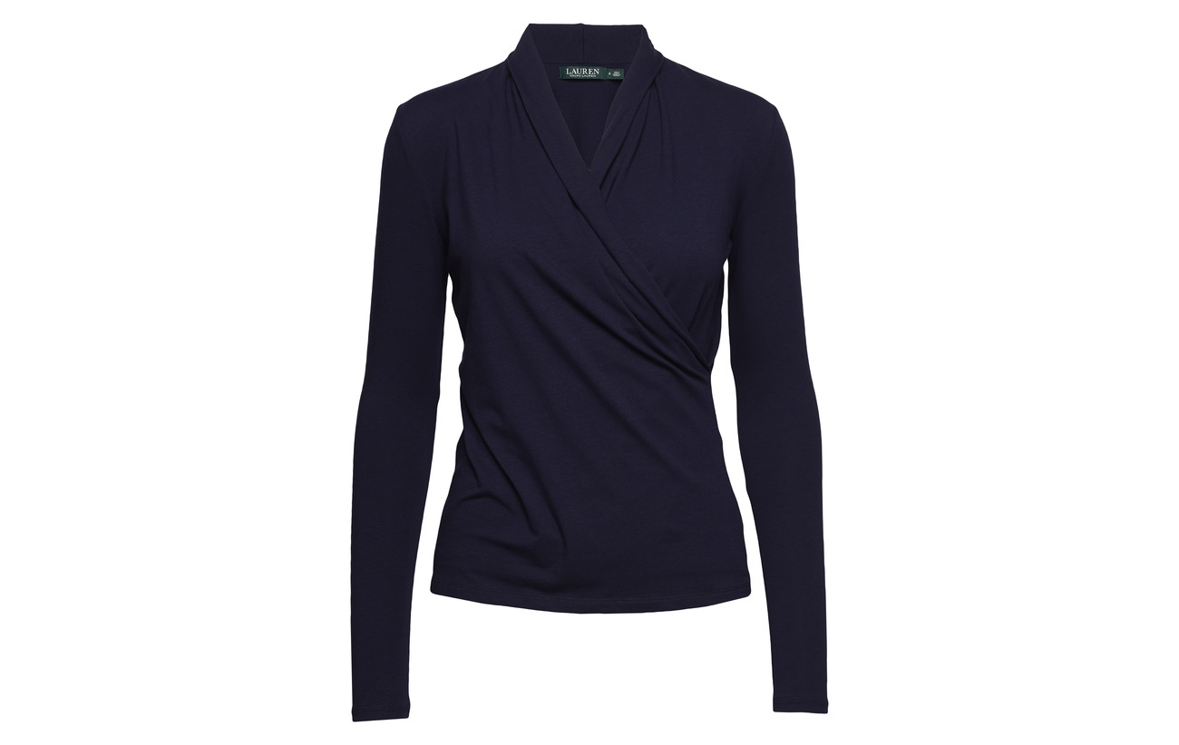 Lauren 32 Coton Rioja Luxe Modale 18 Nylon 50 Stretch Ralph Jersey top r8SxrOqZ