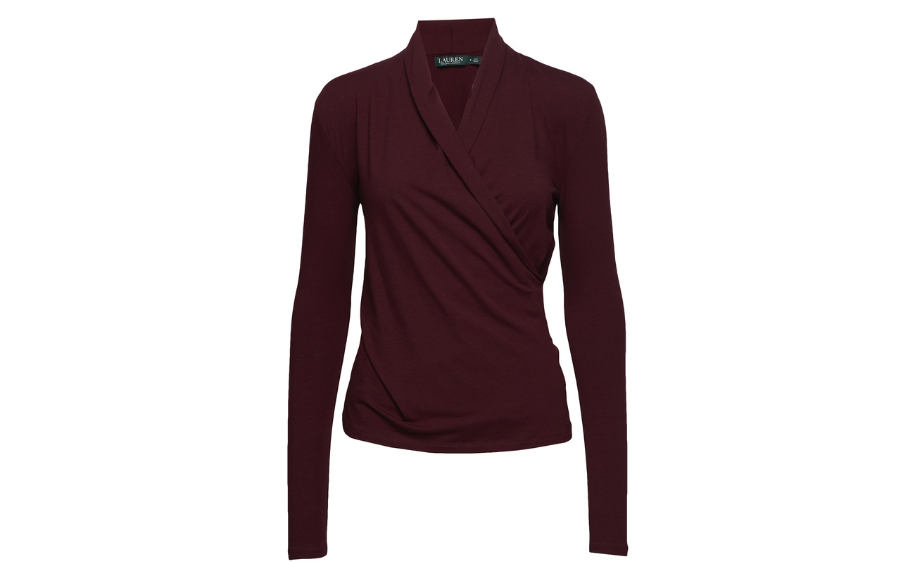Lauren 32 Coton Rioja Luxe Modale 18 Nylon 50 Stretch Ralph Jersey top r8SxrOqZ
