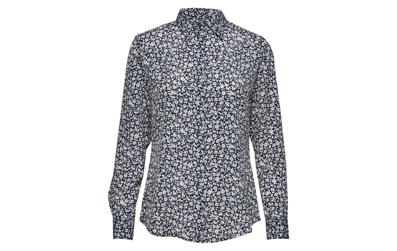 100 Poly Shirt Lauren Multi Cdc Polyester ls Ralph Cp44q5Y