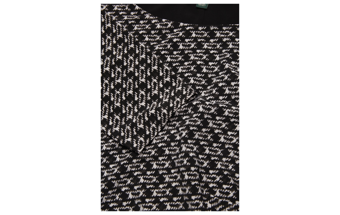 Hndstooth B672 deacon Polyester grey multi Lauren 100 neo Ralph Black t4qWnHwf
