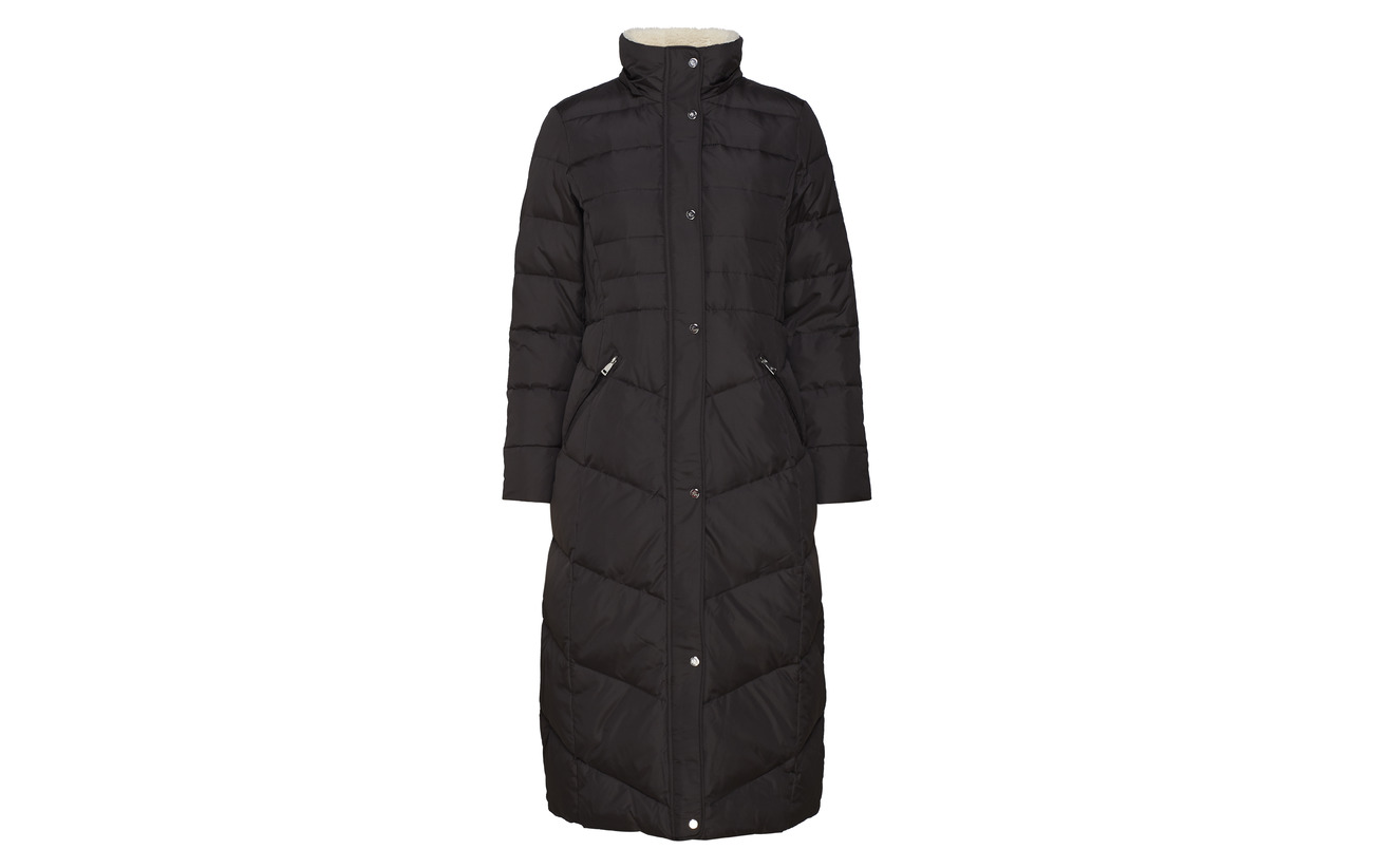 femme Dw Ralph 32 Lauren 18 Maxi Modale Finish Quilt 50 Satin Coton Nylon Black Xw4qHw