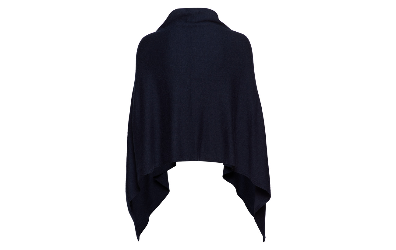 Laine Poncho Lauren Mouton 49 25 drape Ralph Acrylique De Nylon Nylon 22 Navy BZqZt8rw