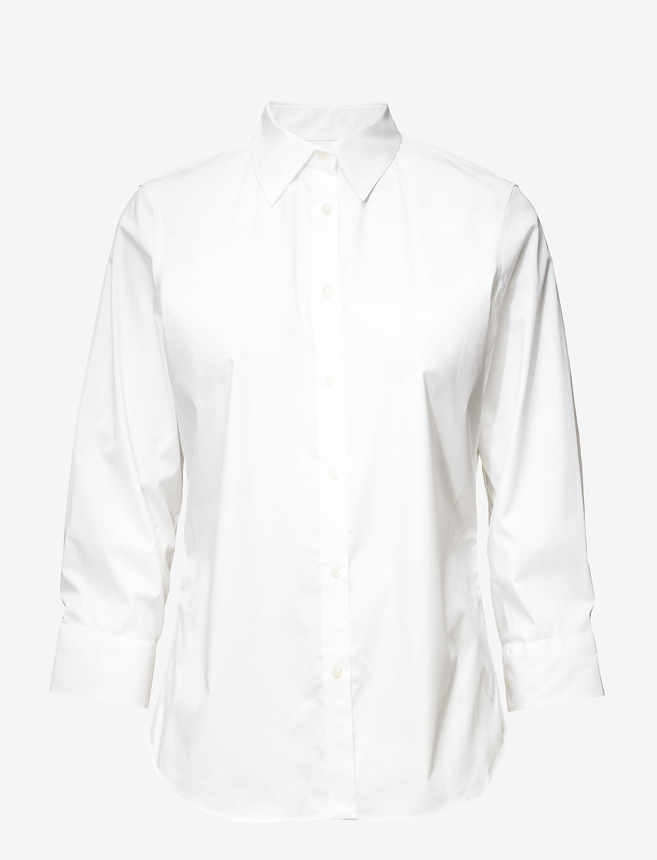 ralph lauren white button down shirt