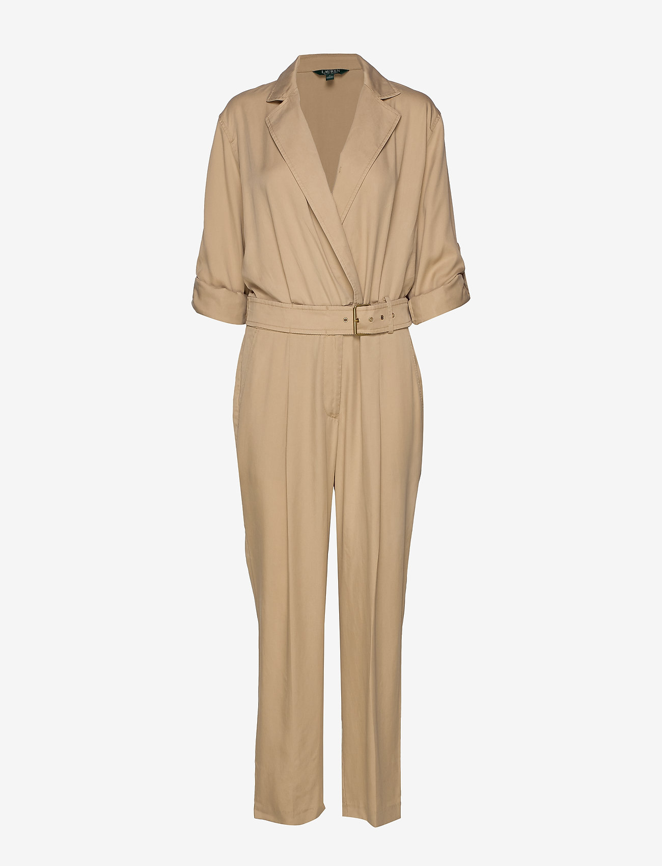 ralph lauren twill jumpsuit