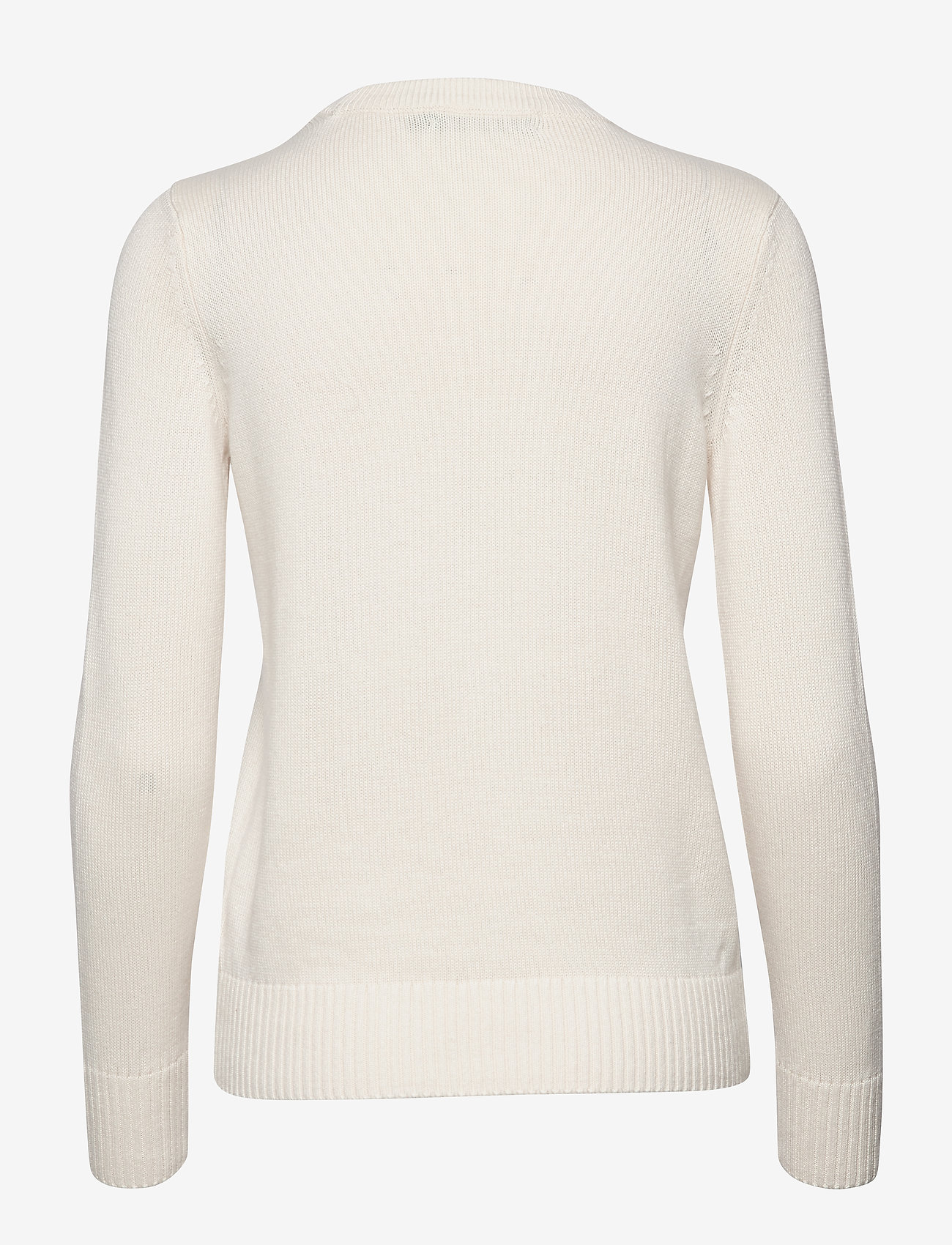 Crochet Cotton Sweater (Mascarpone Cream) (559.30 zł) Lauren Ralph