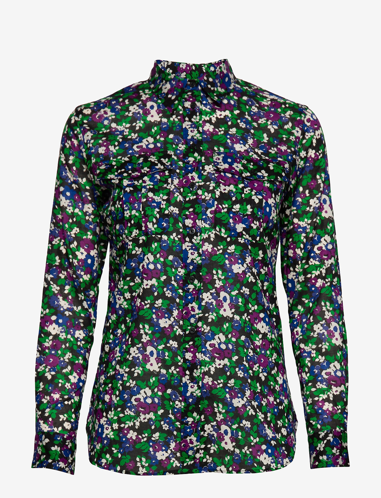 ralph lauren floral blouse