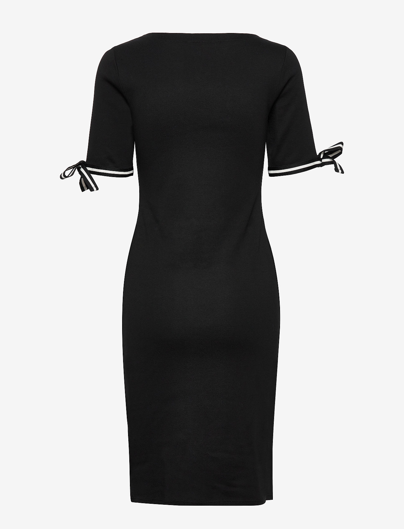 polo black dress