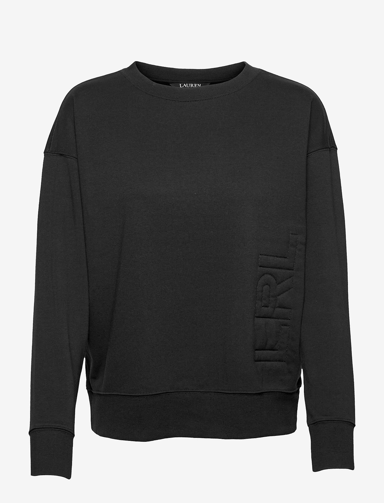 Lauren Ralph Lauren - Logo French Terry Pullover - sweatshirts - polo black - 0