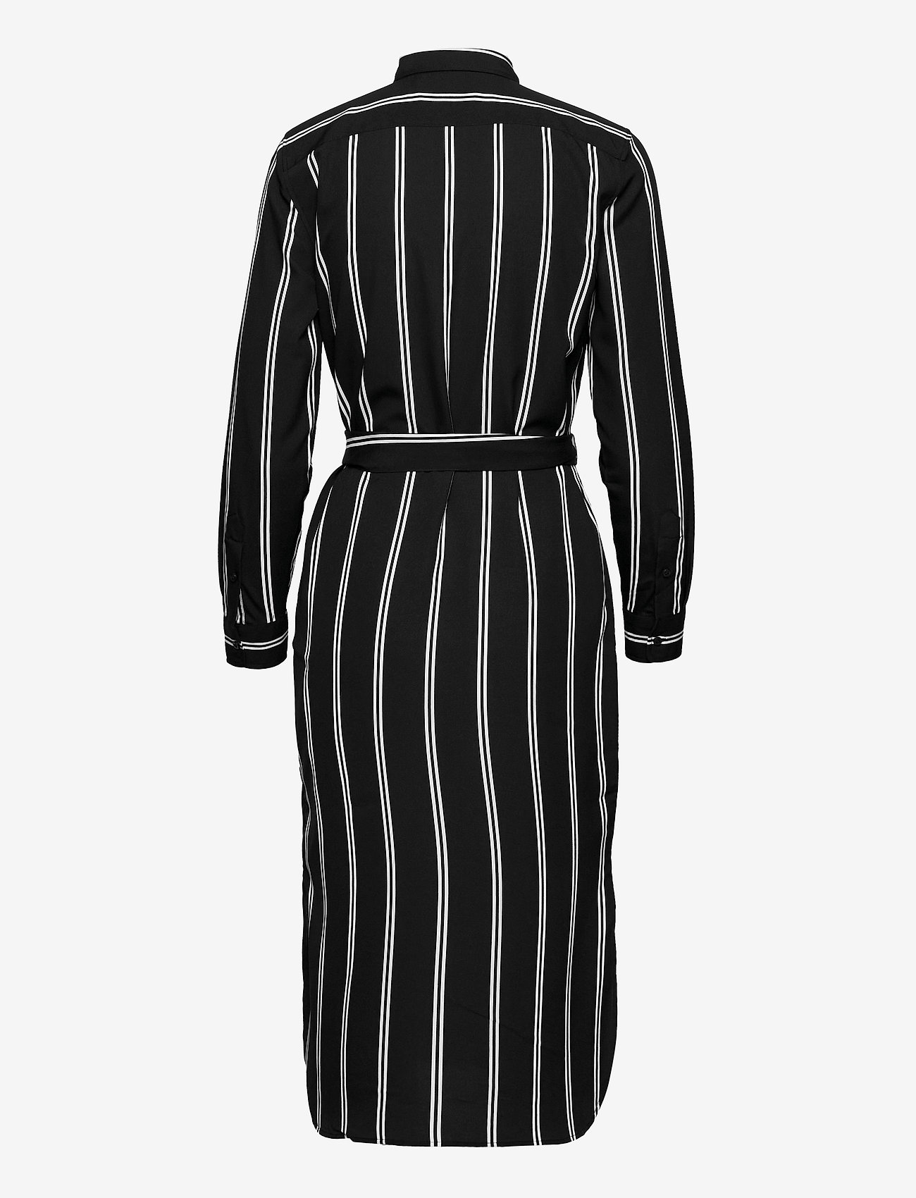 Lauren Ralph Lauren Striped Belted Crepe Shirtdress Midi dresses