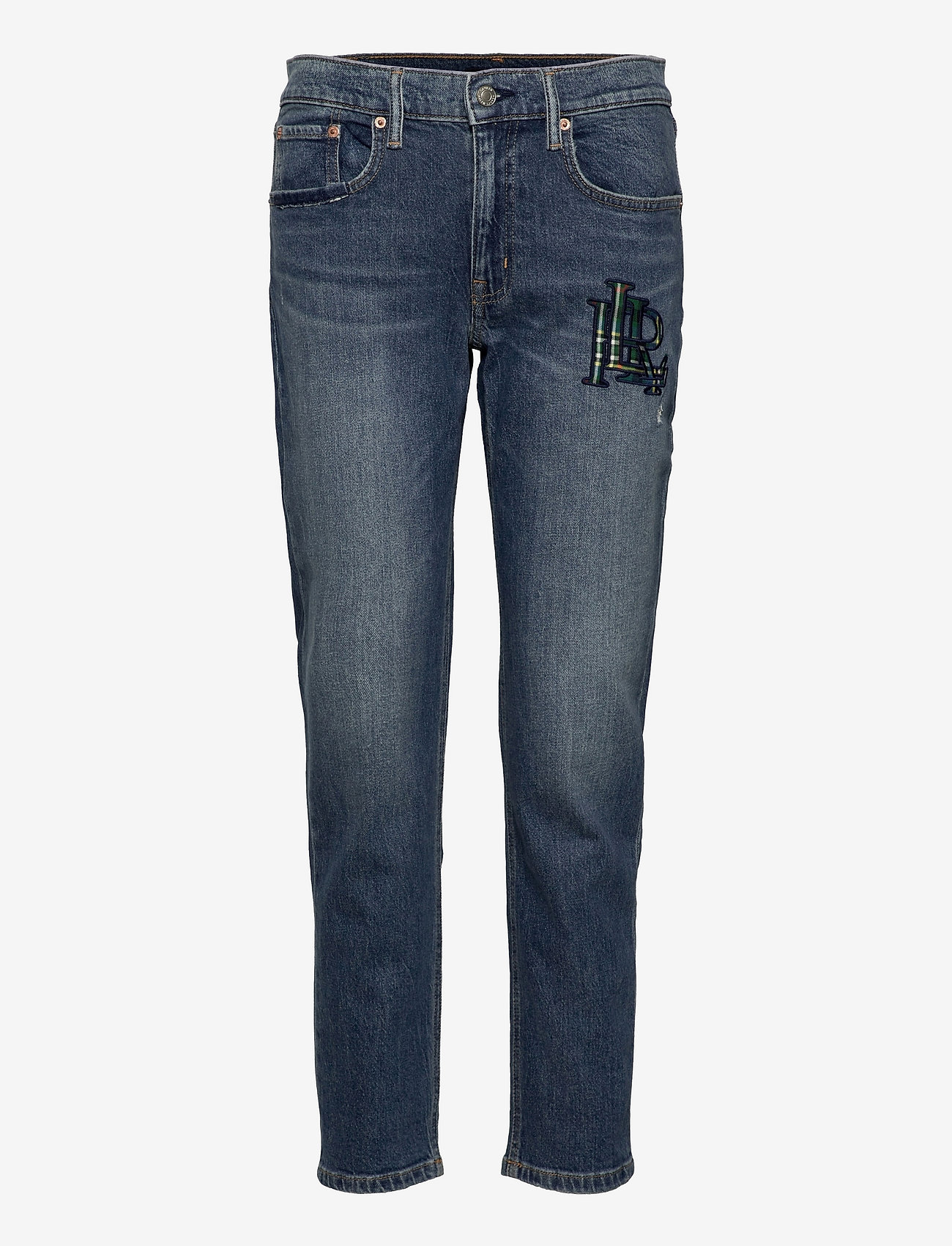 Lauren Ralph Lauren - Relaxed Tapered Jean - tapered jeans - heritage indigo w - 0