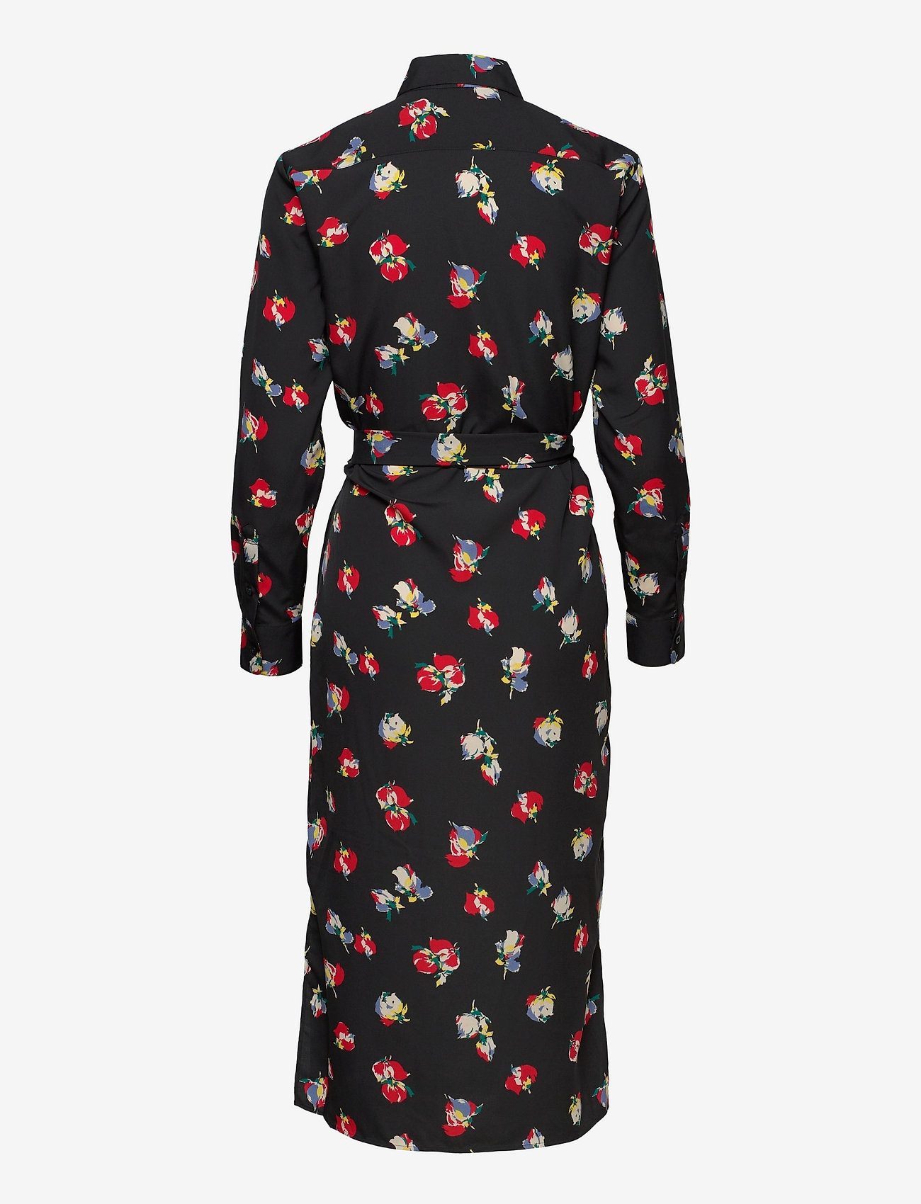 ralph lauren floral shirt dress