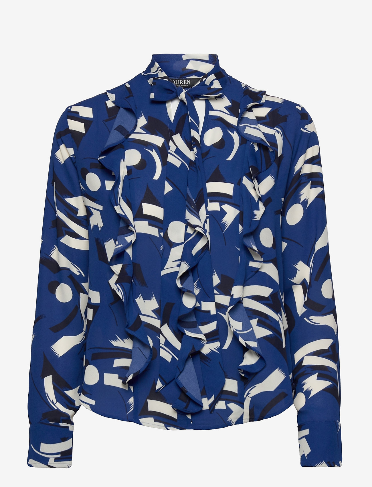 ralph lauren geometric print top