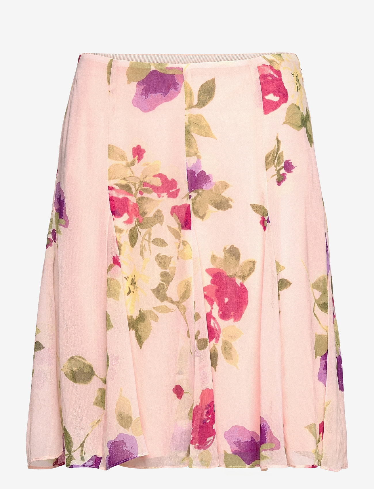 ralph lauren pink chiffon skirt