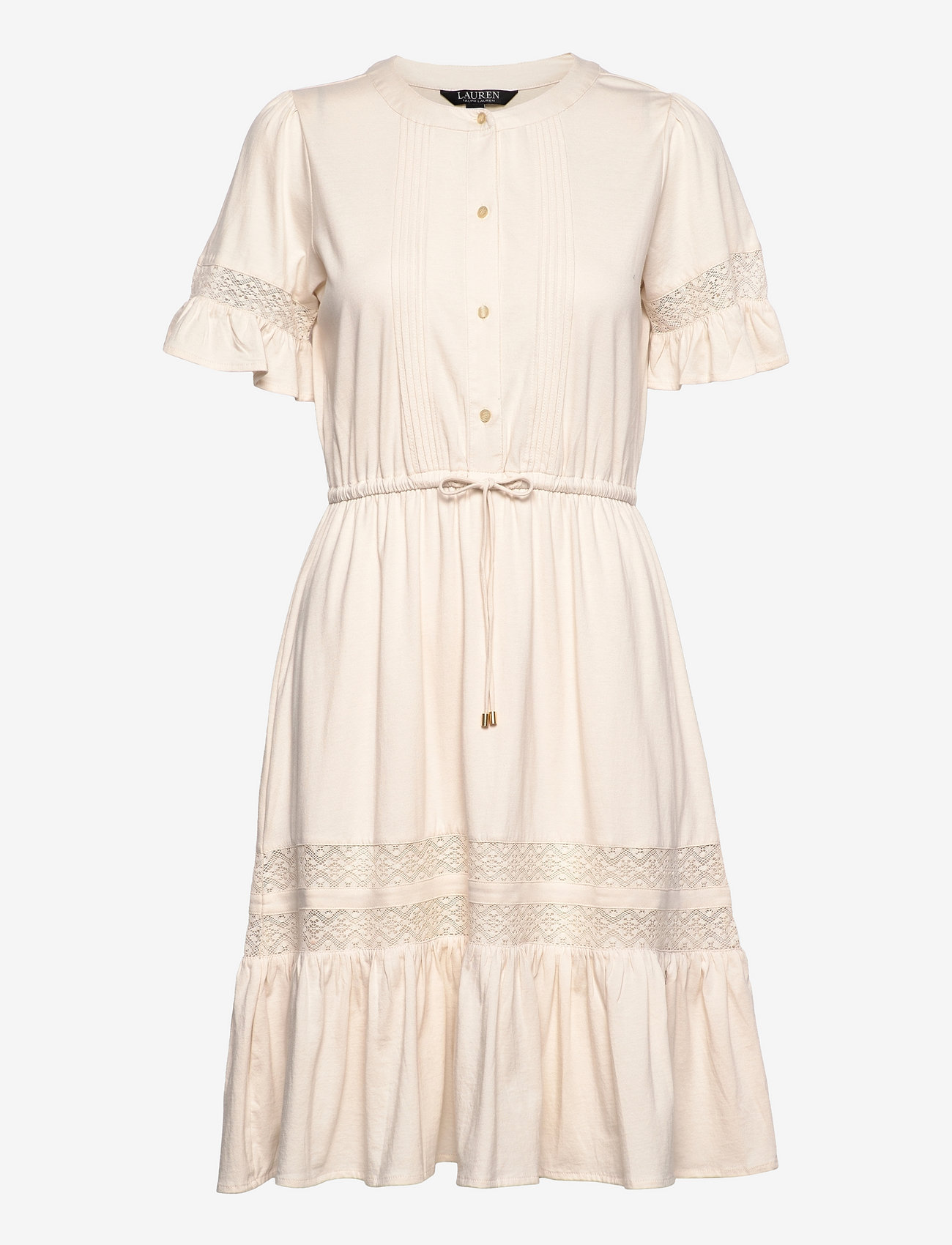 ralph lauren cotton short sleeve dress