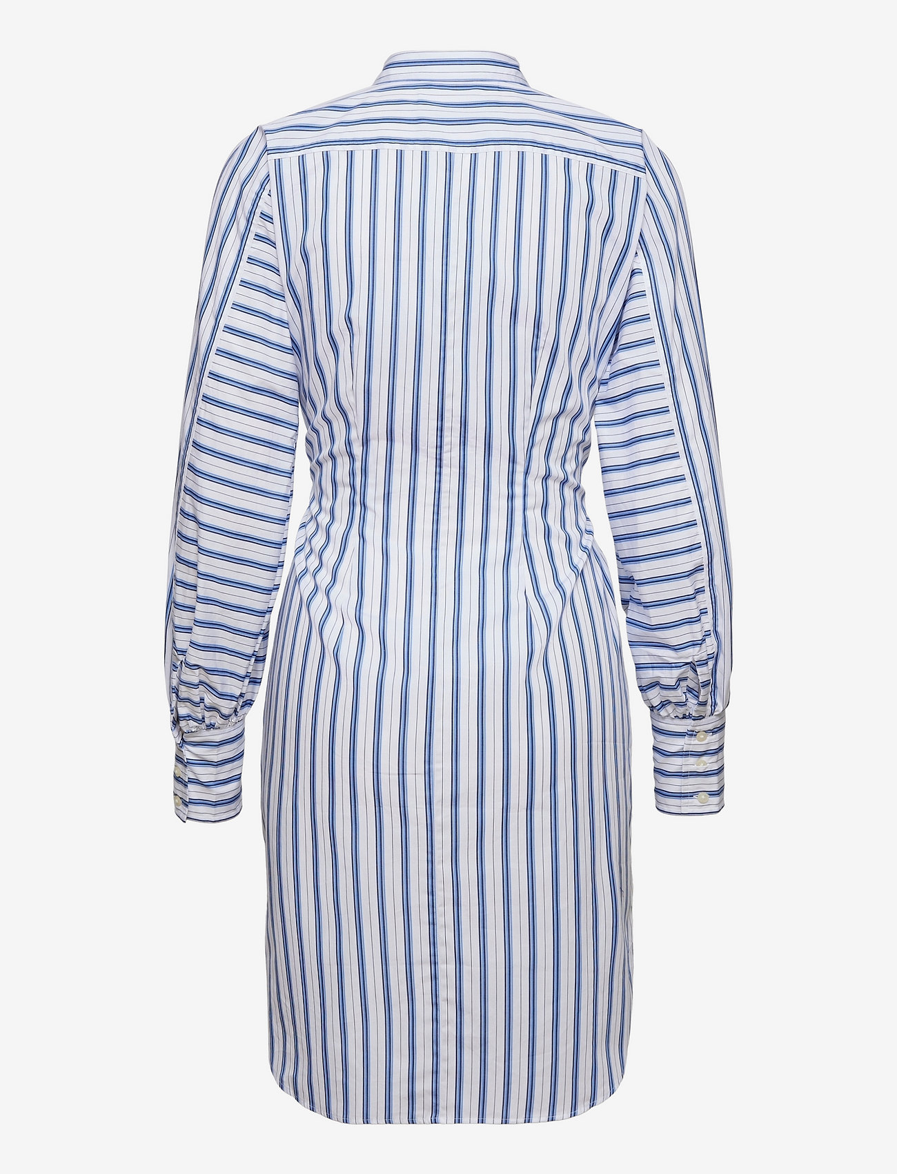 Lauren Ralph Lauren - Striped Cotton Broadcloth Shirtdress - kreklkleitas - blue/white - 1