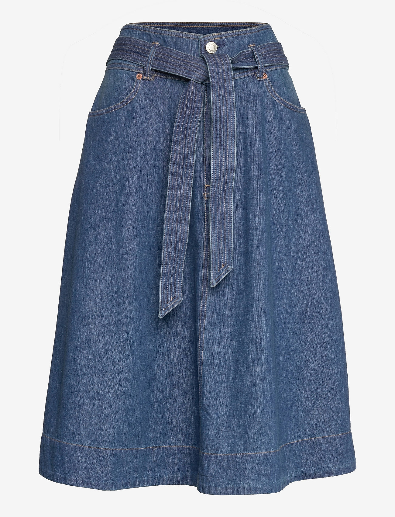 ralph lauren jean skirt