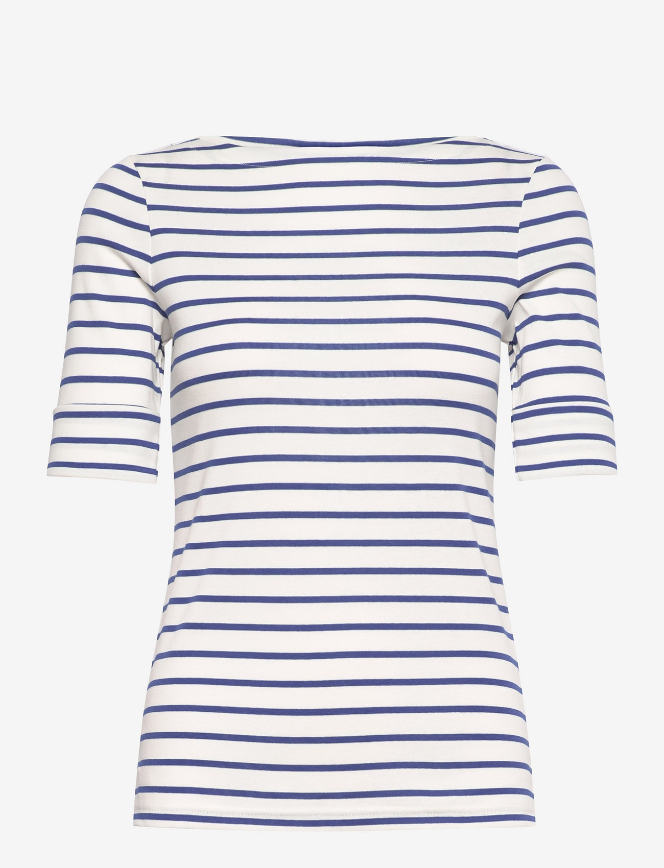 lauren ralph lauren stretch boatneck top