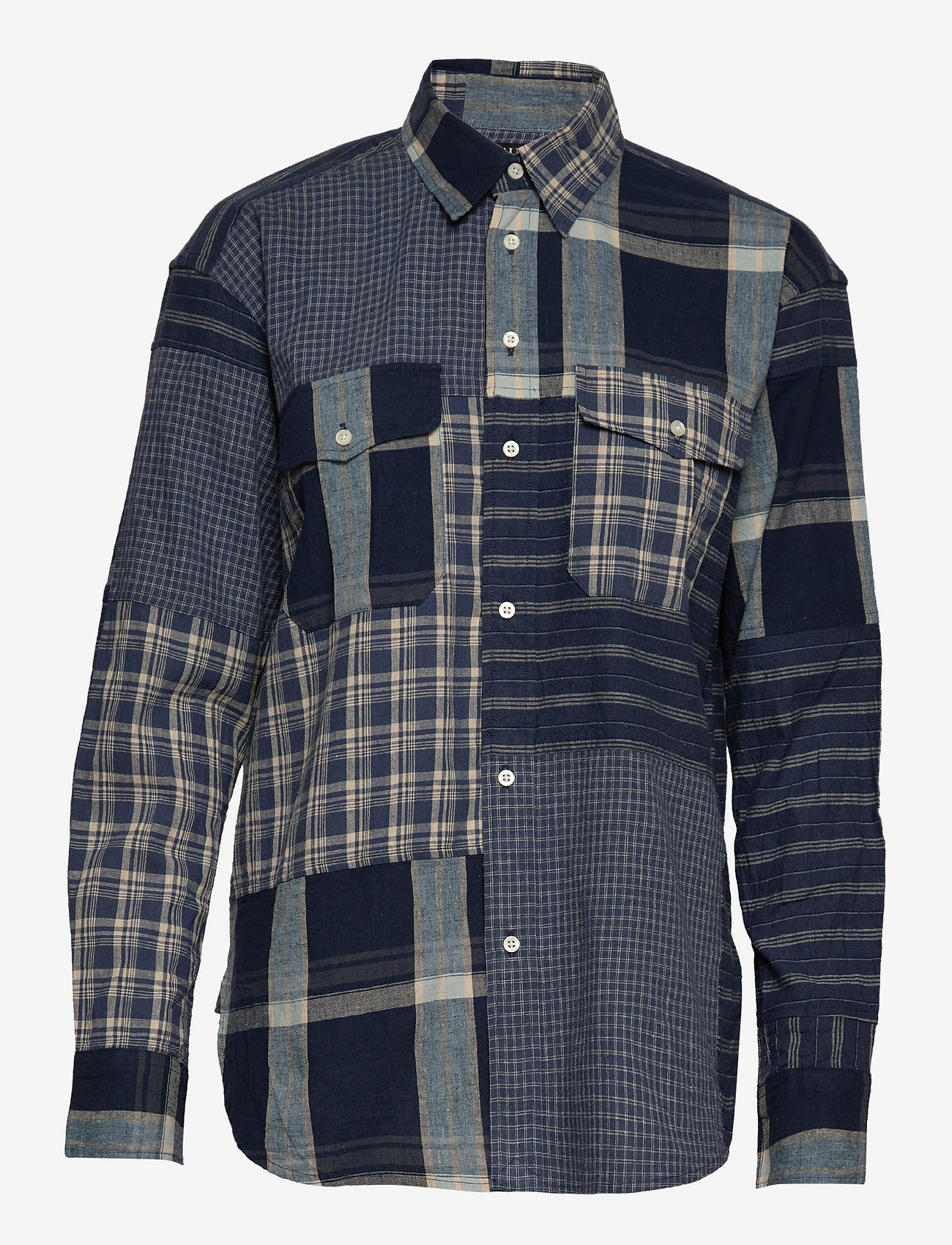 ralph lauren men's patchwork shirt