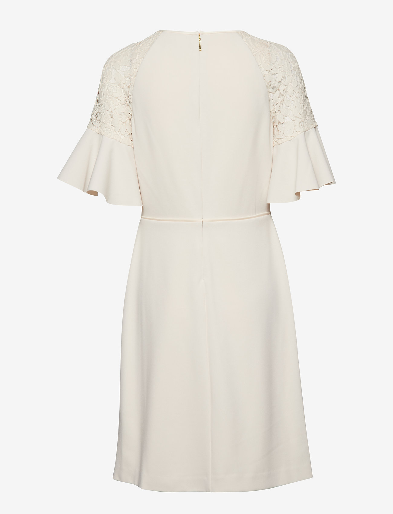 ralph lauren lace trim dress