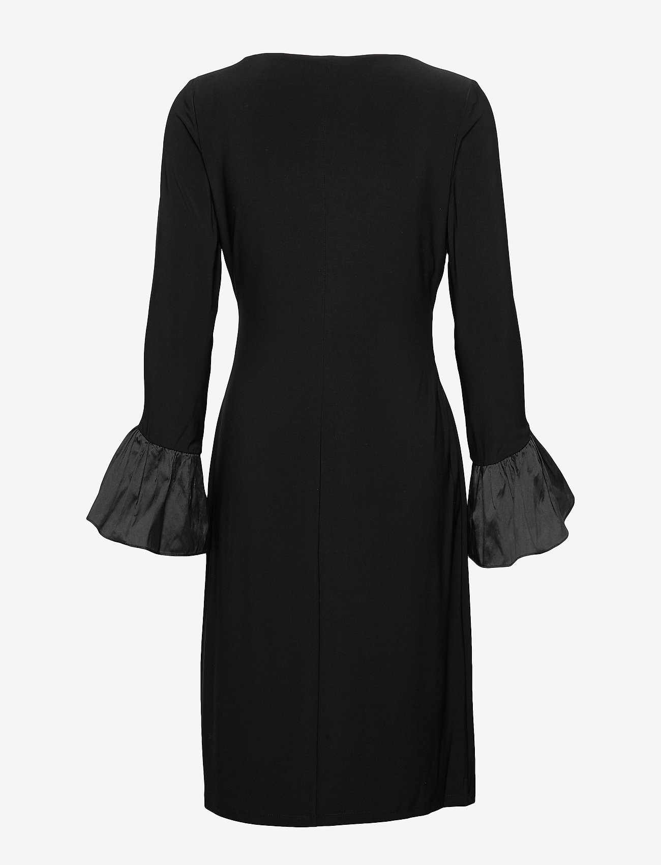 ralph lauren ruffled jersey gown