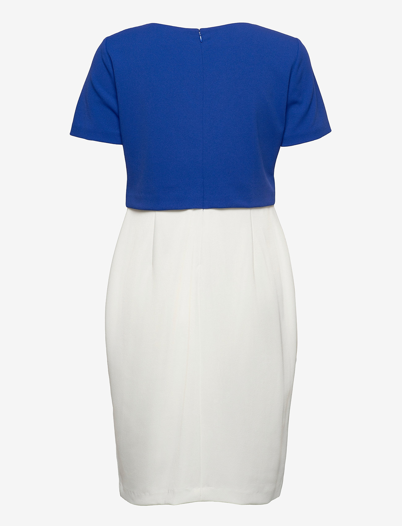 ralph lauren two tone jersey dress