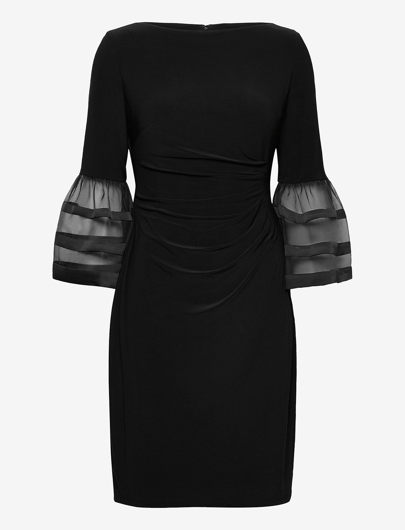 Bell-sleeve Jersey Dress (Black) (199 €) - Lauren Ralph Lauren ...