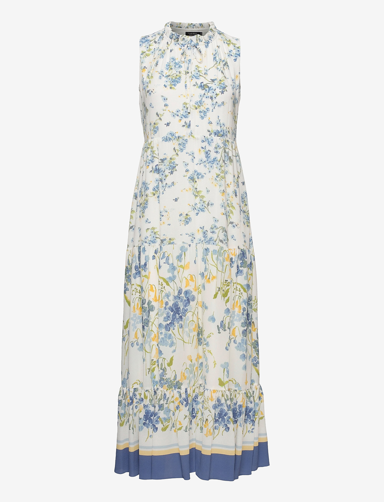 lauren ralph lauren floral crepe maxi dress