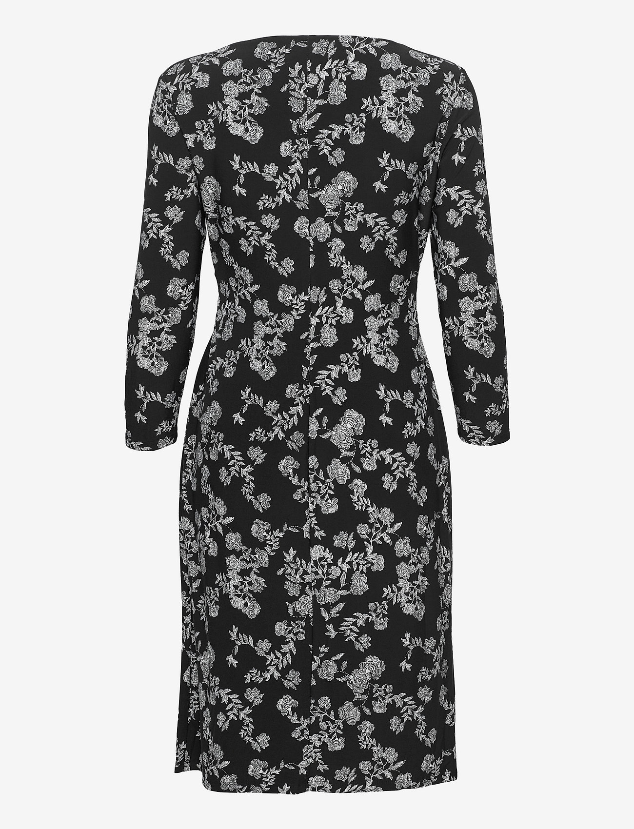 Lauren Ralph Lauren Floral Jersey Surplice Dress - Midi dresses | Boozt.com