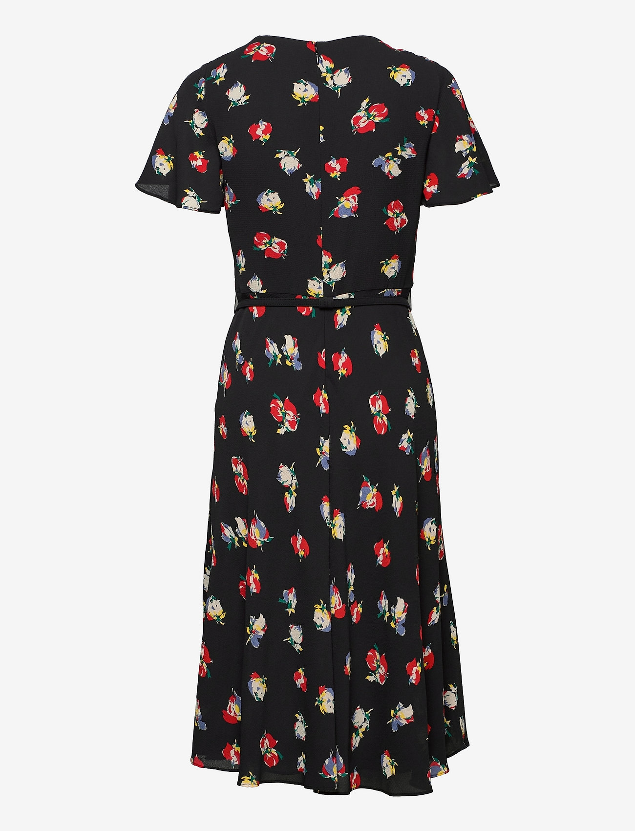 lauren ralph lauren floral crepe dress