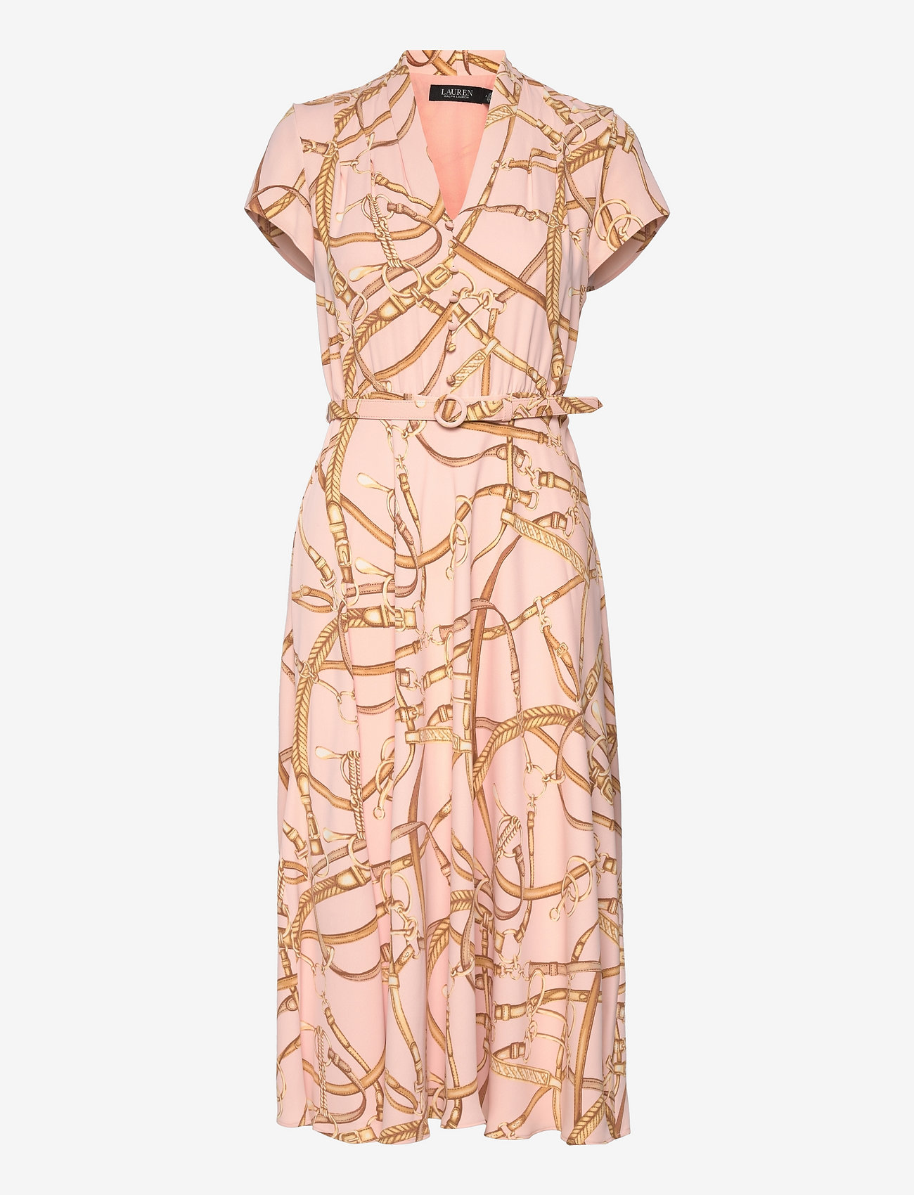 ralph lauren tan dress