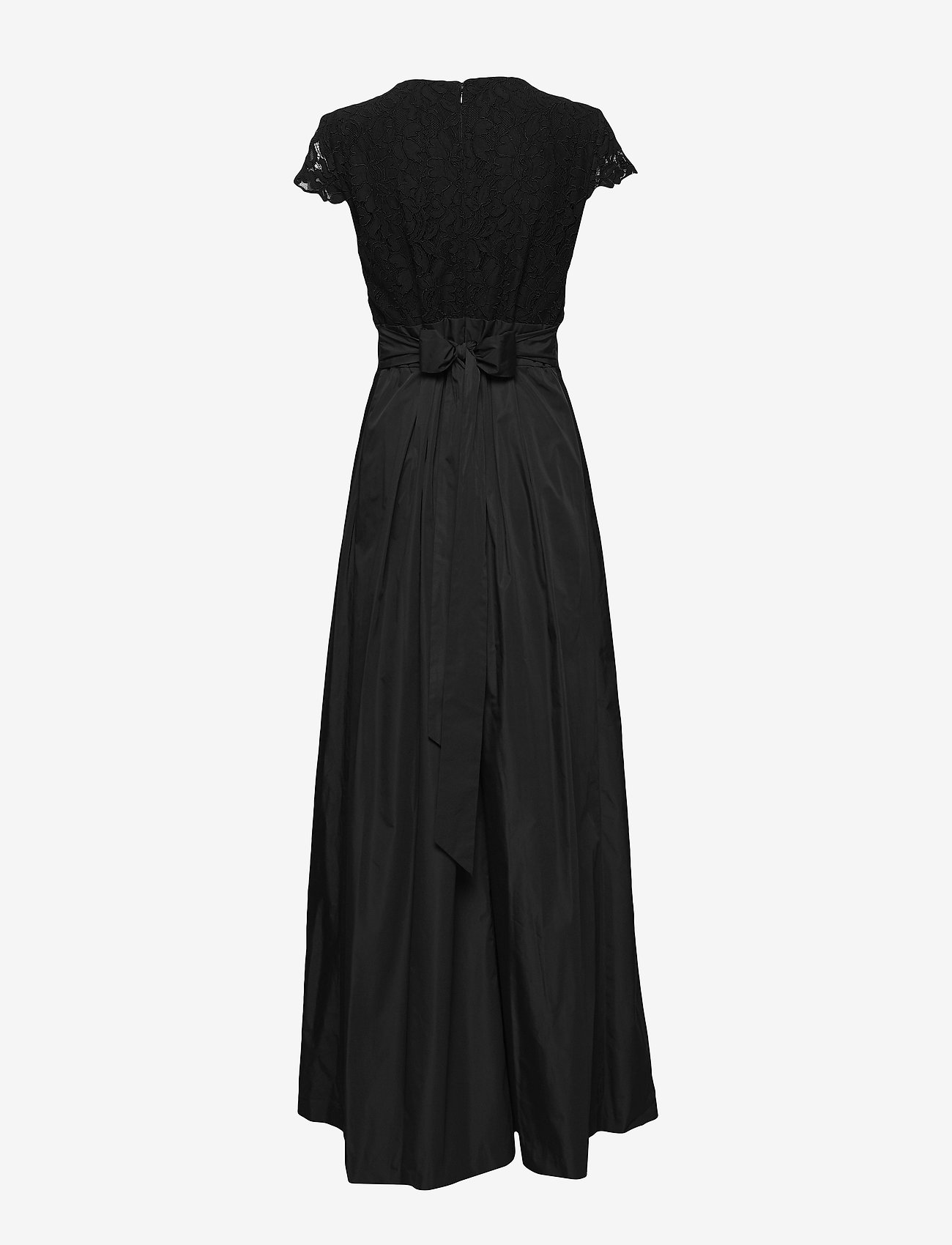 ralph lauren long black dress