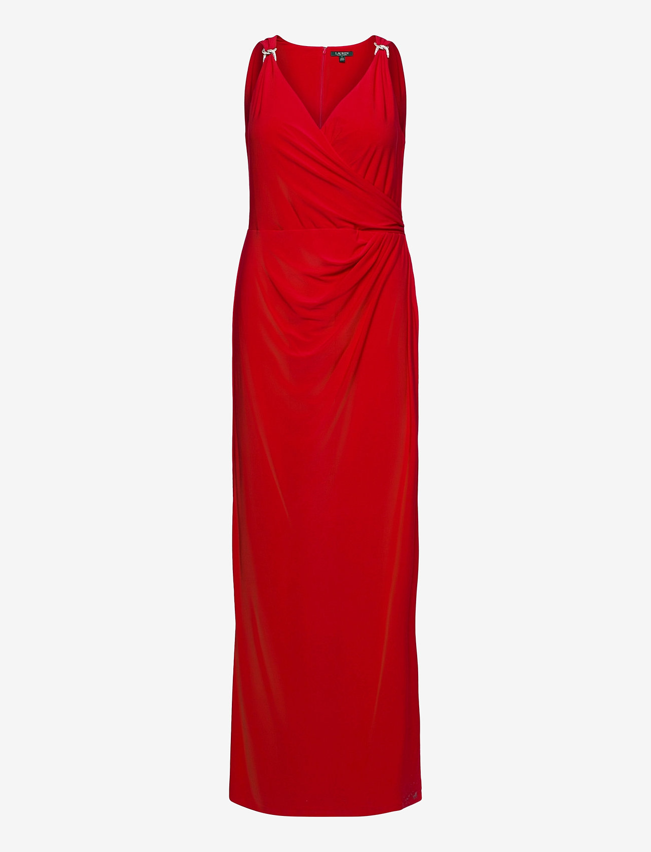 Jersey Sleeveless Dress (Orient Red 