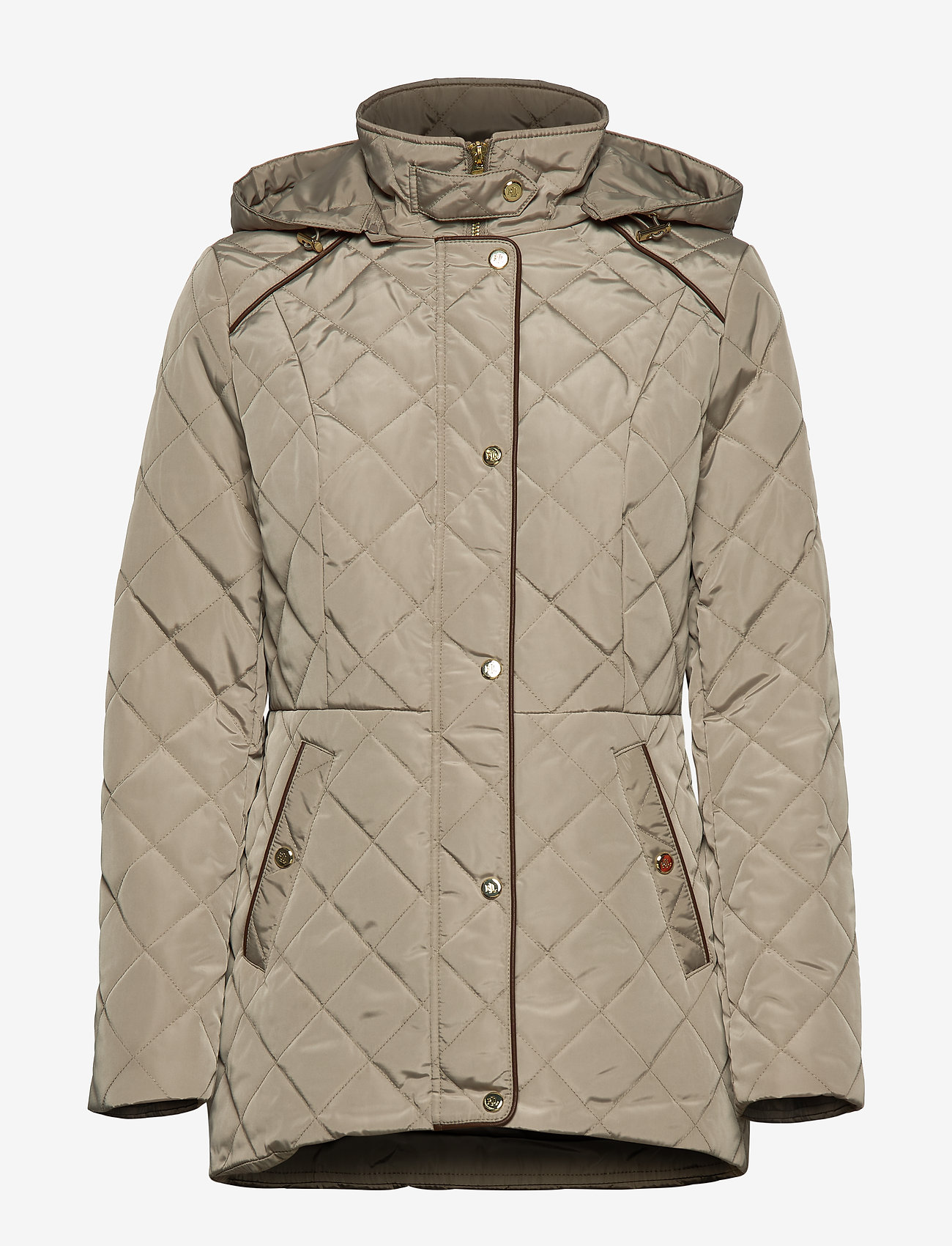 lauren ralph lauren quilted hooded parka jacket