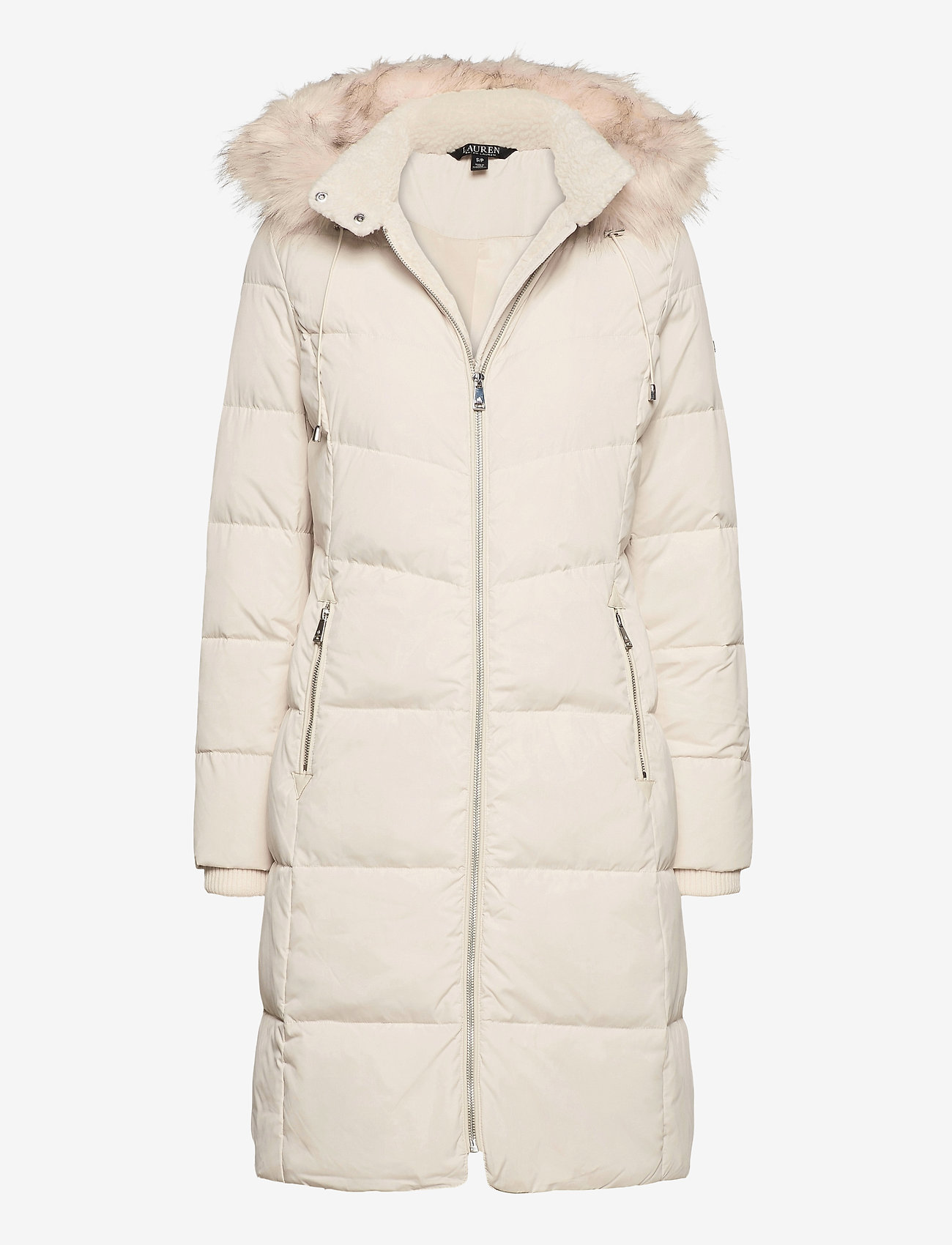 ralph lauren hooded a line coat