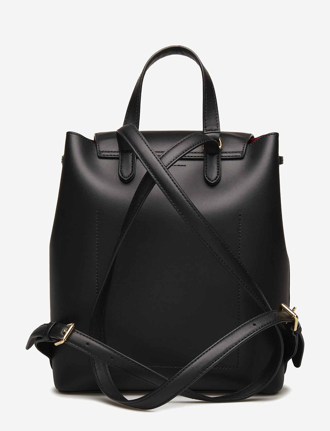 ralph lauren drawstring leather backpack