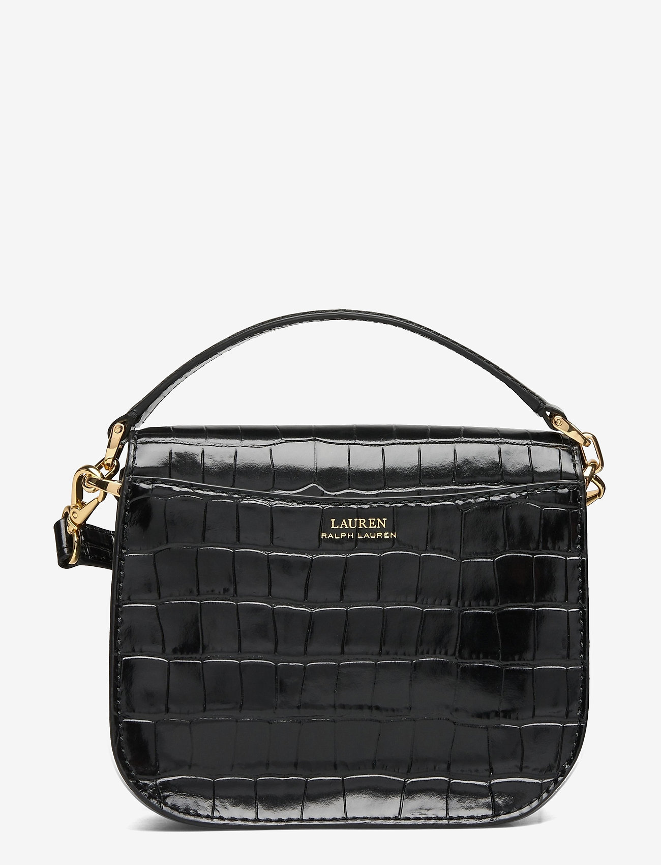 Lauren Ralph Lauren Metallic Leather Small Addie Crossbody Crossbody