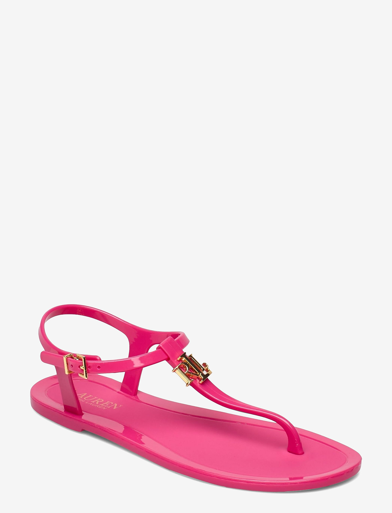 hot pink flat sandals