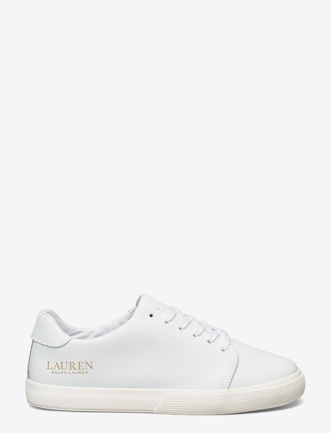 Lauren Ralph Lauren - Joana Leather Sneaker - matalavartiset tennarit - rl white/rl white - 1