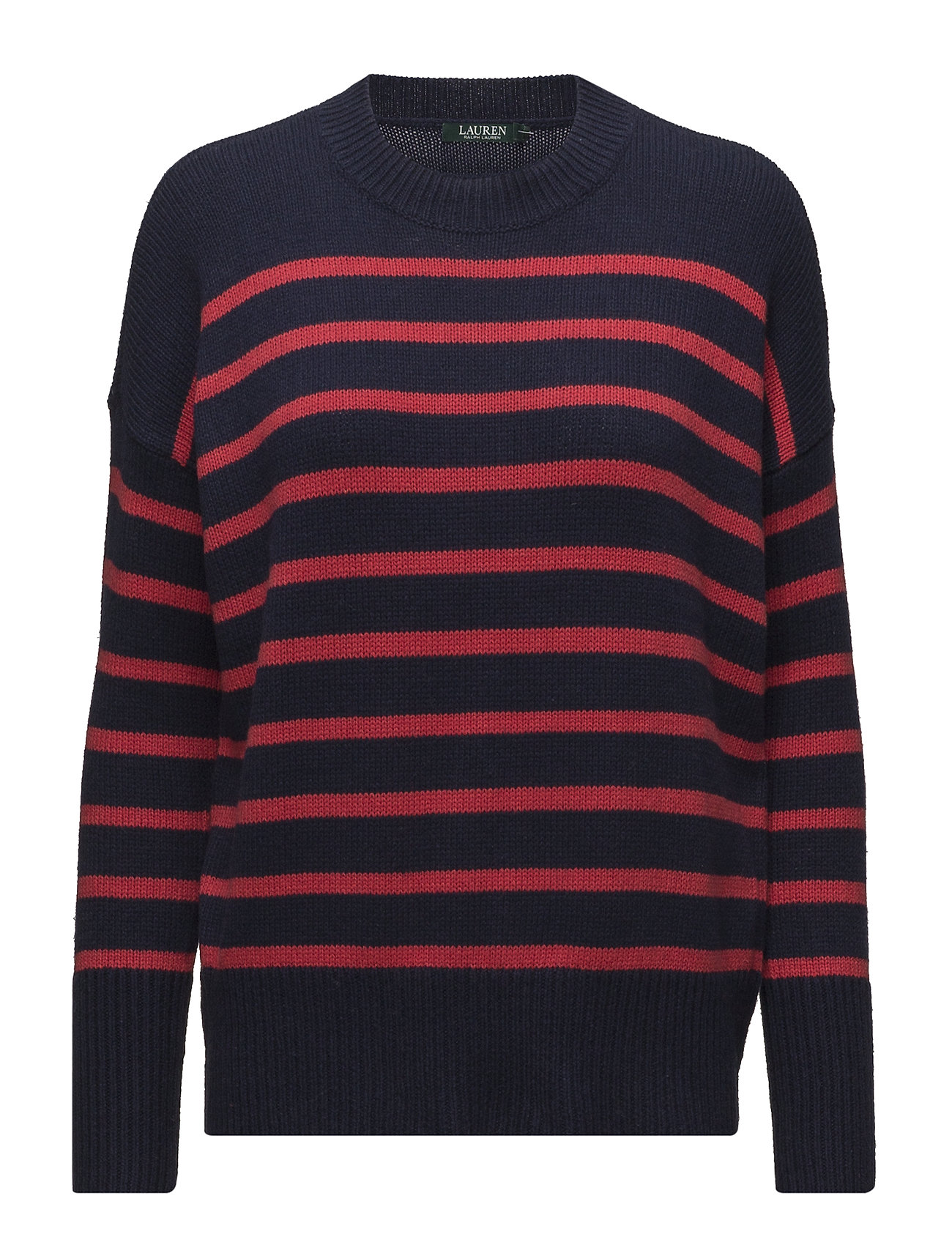 Ralph Striped blend crimsonLauren Cotton Sweaternavy UpzSqMV