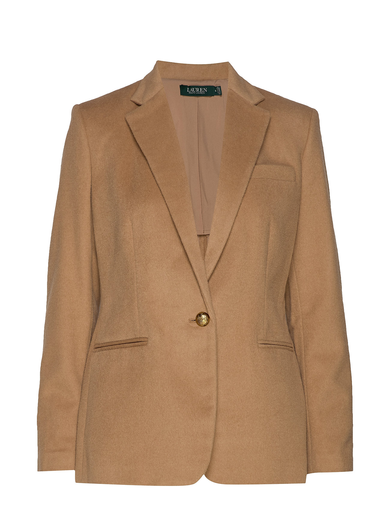 ralph lauren camel blazer