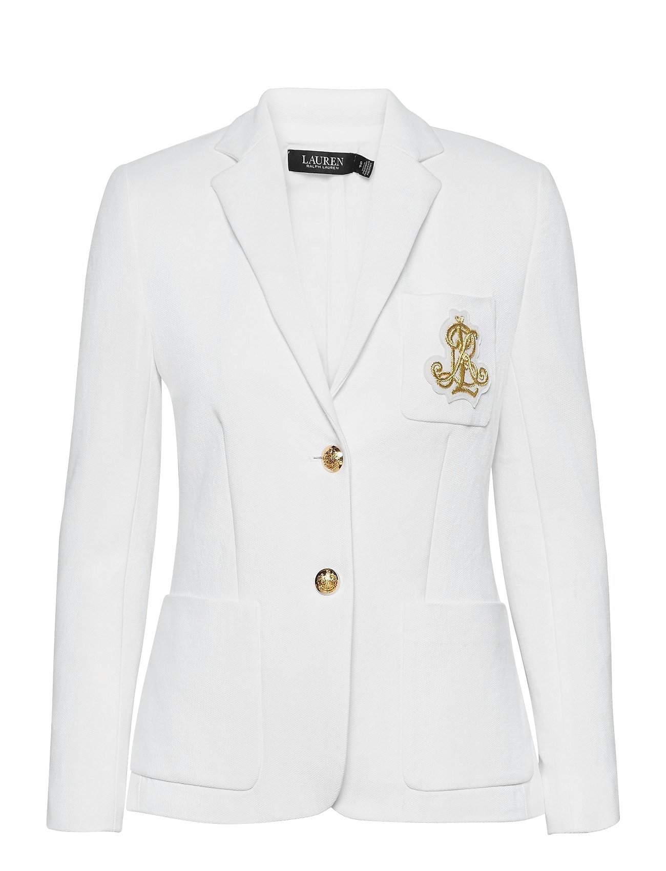 Bullion Jacquard Blazer White Lauren Ralph Lauren