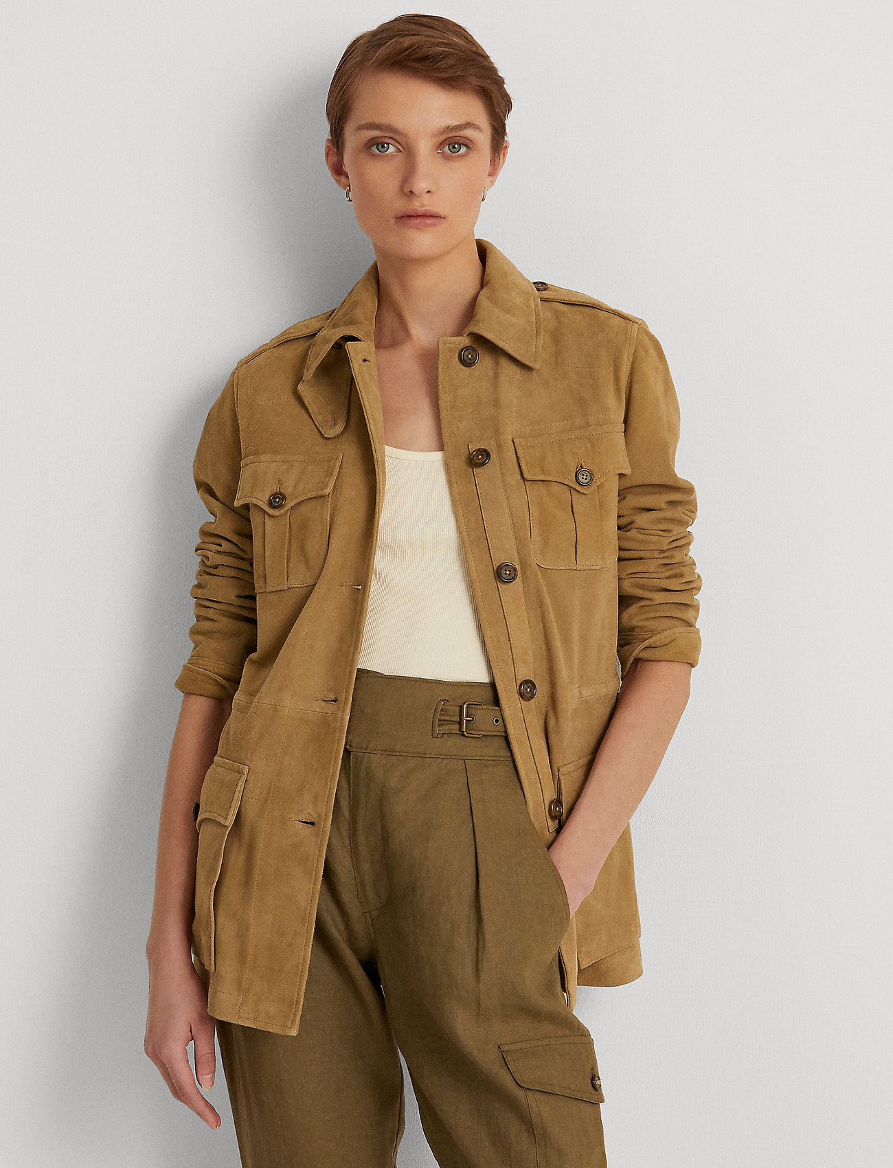 Lauren Ralph Lauren Suede Field Jacket  €. Buy Utility jackets from Lauren  Ralph Lauren online at . Fast delivery and easy returns