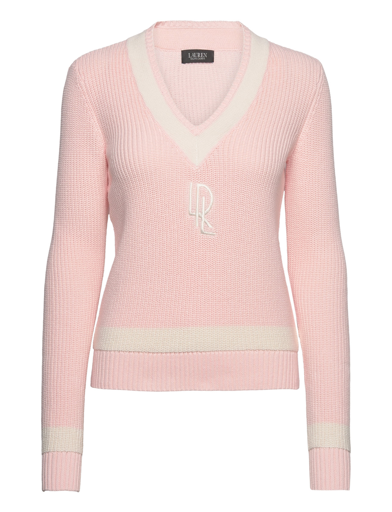 Cable-Knit Cotton Cricket Sweater Tops Knitwear Jumpers Pink Lauren Ralph Lauren