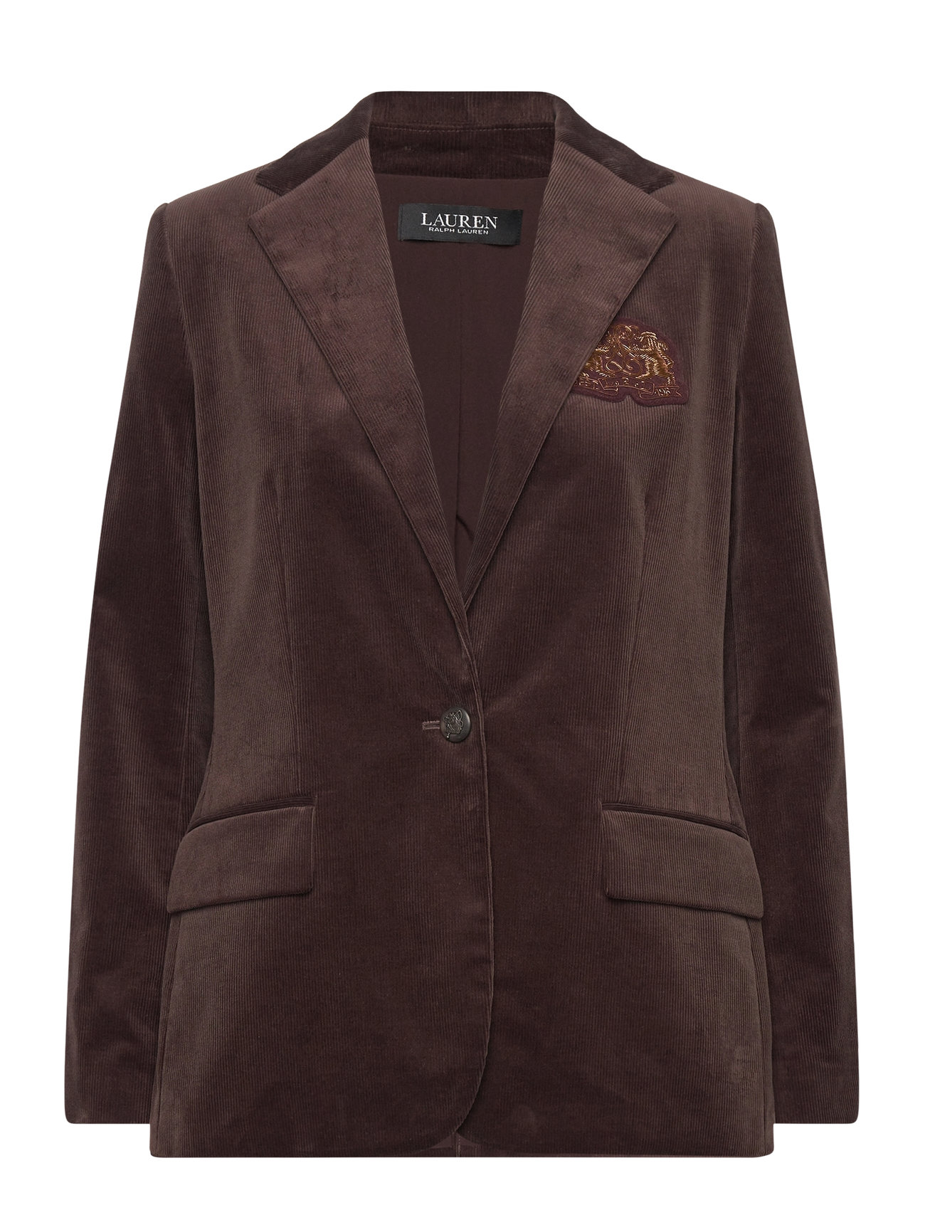 Lauren Ralph Lauren Bullion Corduroy Blazer Brun