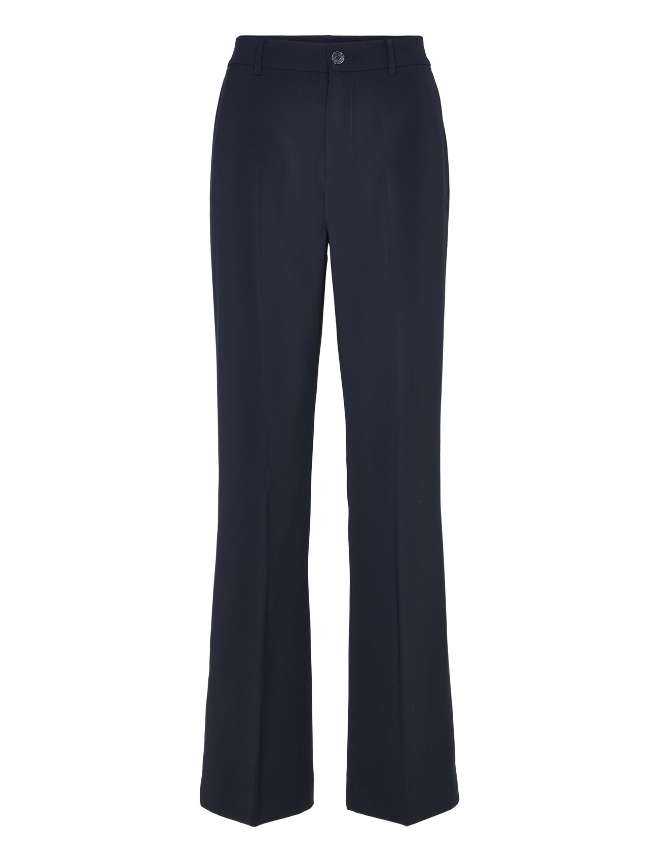 Lauren Ralph Lauren City Crepe-Wvn-Pants, 40, Navy, Bukser > Jakkesætsbukser, Dame