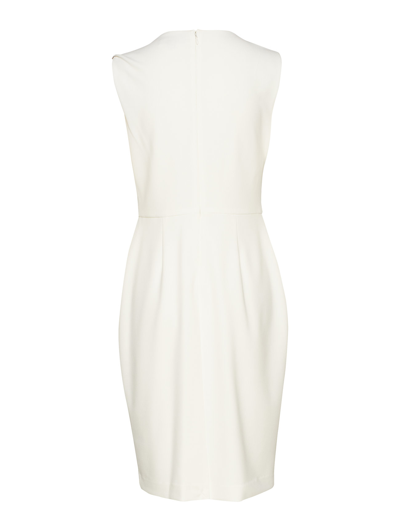 lauren ralph lauren ruched crepe dress
