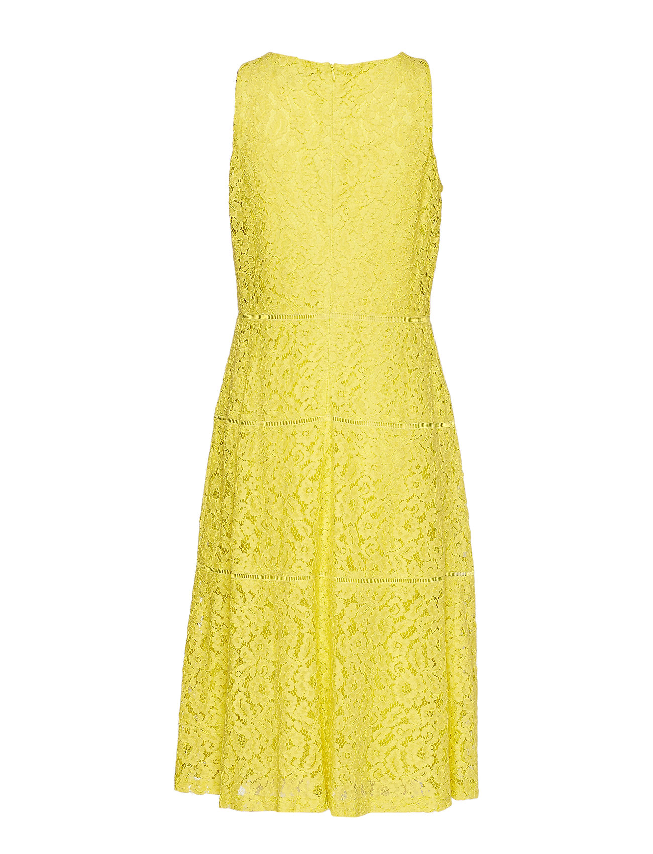 ralph lauren lace fit and flare dress