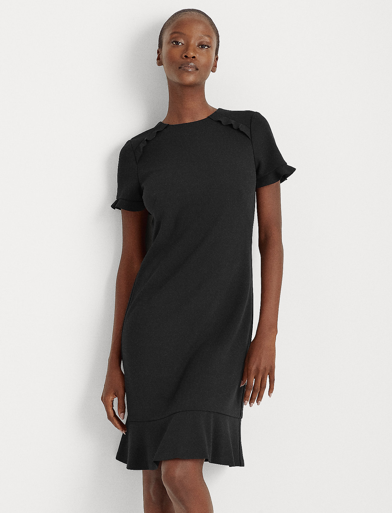 lauren ralph lauren crepe dress